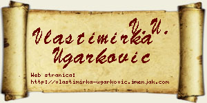 Vlastimirka Ugarković vizit kartica